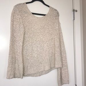 Free People cream sweater